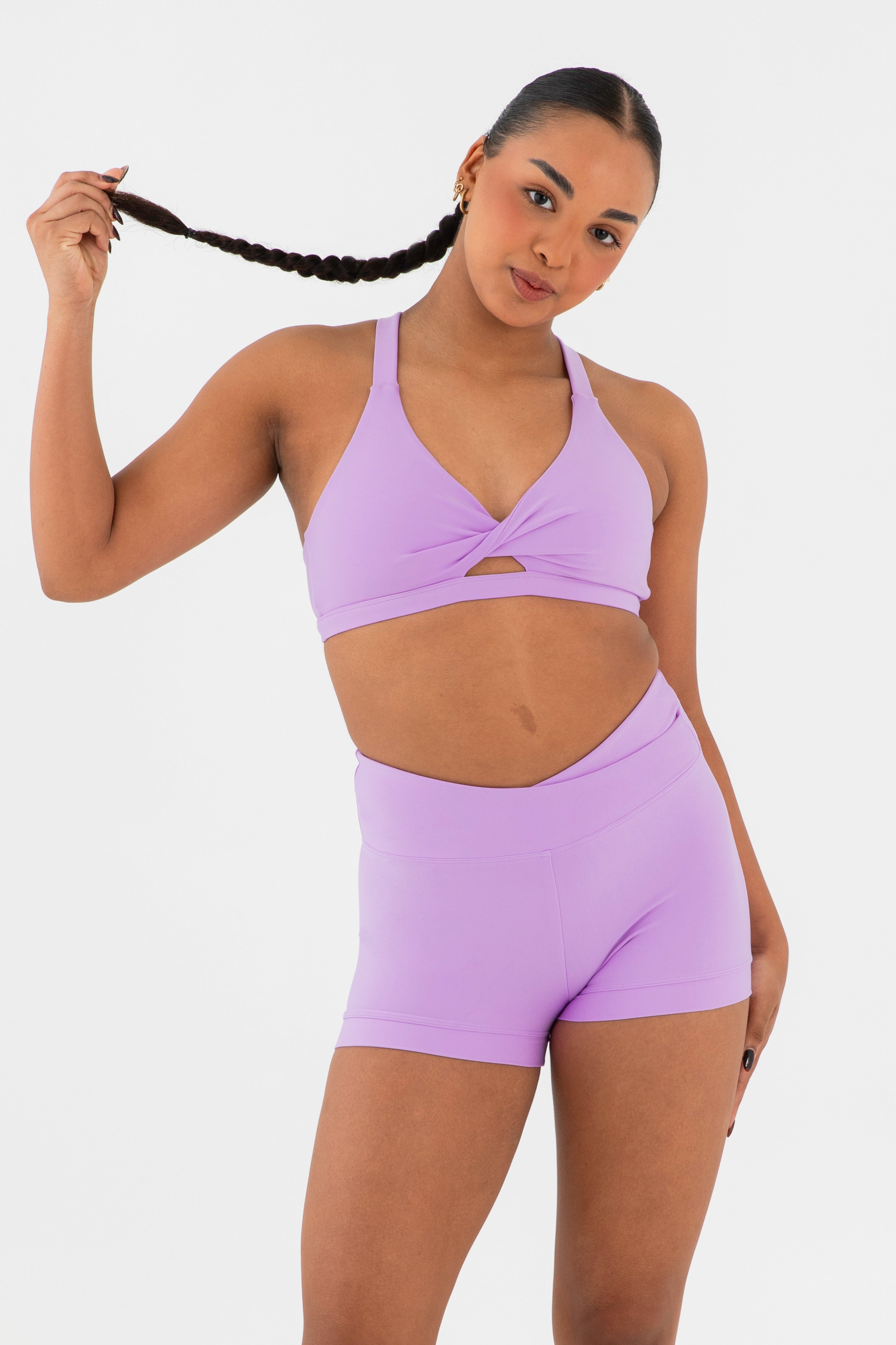 Supernova Crop Top - Lavender | Every Turn