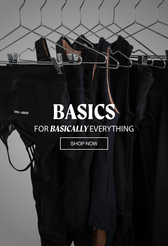 Black Basic Teen Activewear