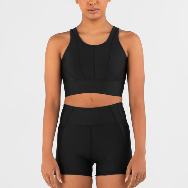 Glo Crop Top - Black | Every Turn