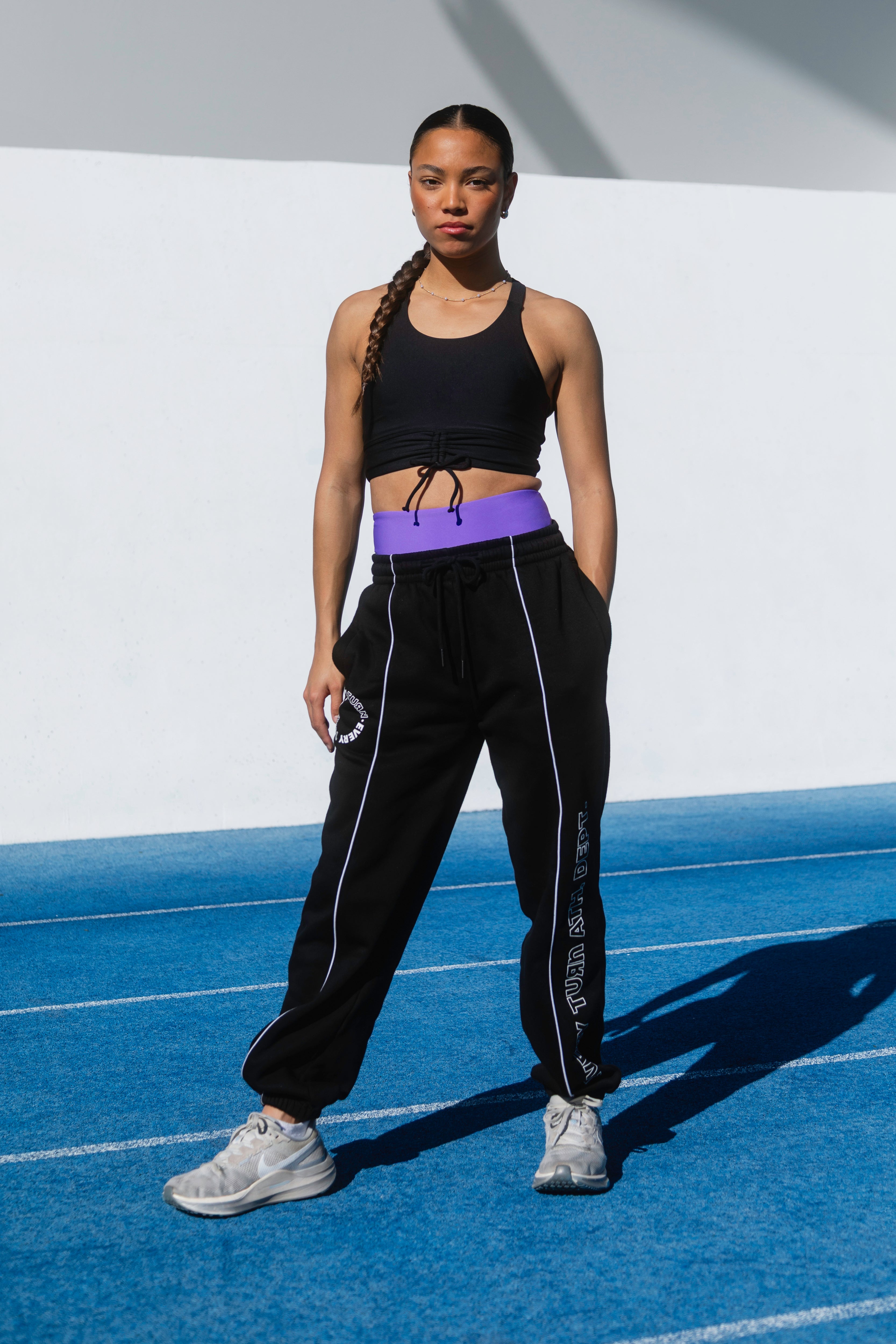 Squad Trackie - Black | Every Turn