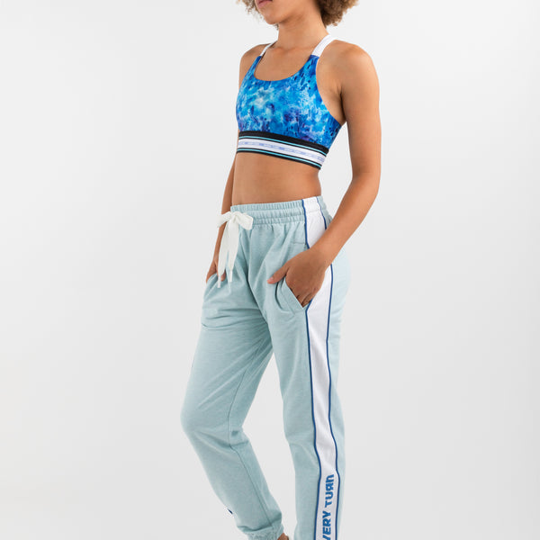 Pure Comfy Trackie - Blue Marl